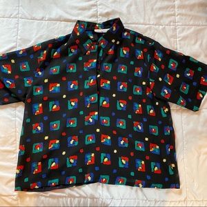 Funky Geometric Blouse